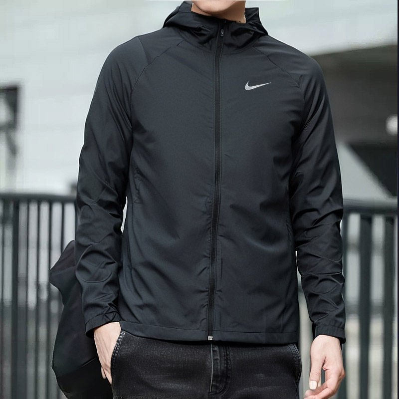 NIKE耐克男装夹克2026春季新款梭织夹克外套休闲透气跑步运动服