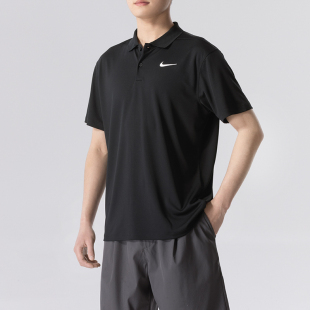 健身训练休闲T恤速干透气上衣潮 NIKE耐克 2025夏季 男士 运动POLO衫