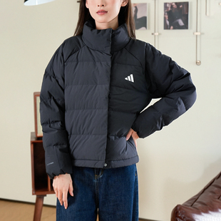 Adidas阿迪达斯女子冬季运动休闲羽绒服外套保暖户外防风衣KH3974