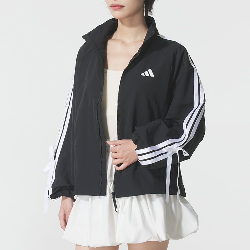 ADIDAS阿迪达斯女子梭织夹克外套25冬季新款运动服休闲上衣KT5003