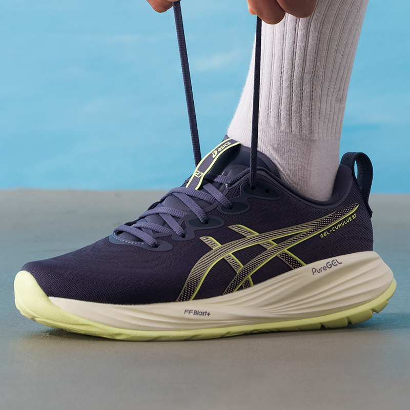 ASICS亚瑟士男鞋健身跑步鞋25秋新款缓震低帮透气运动鞋1011B960