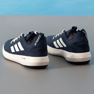 阿迪达斯adidas溯溪鞋男鞋 2026夏季新款清风透气户外徒步板鞋运