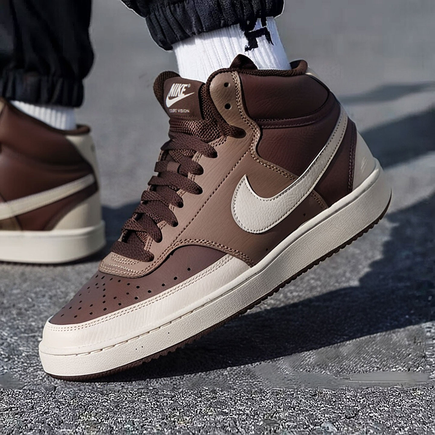 耐克（NIKE）男鞋正品court板鞋2025新款中帮休闲鞋运动鞋DN3577