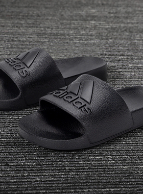阿迪达斯官方旗舰男女拖鞋新款运动鞋休闲一字拖涉水沙滩鞋IF7371