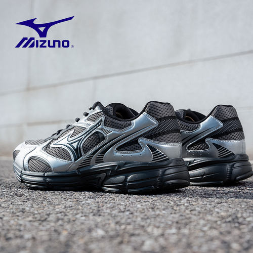 美津浓SPEED2K锡灰银公路跑步鞋新款缓震运动鞋老爹鞋D1GH2229-19