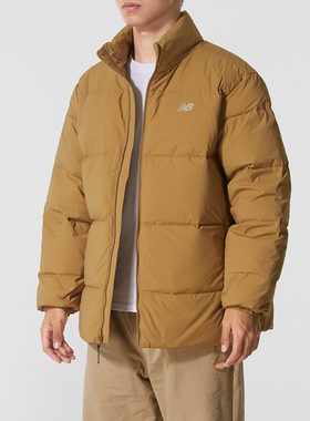 NEW BALANCE羽绒服男女装25秋冬新款保暖轻薄羽绒外套AMJ44302