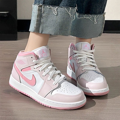 Nike耐克官方女鞋25冬季新款运动鞋aj1大童篮球鞋高帮休闲鞋板鞋