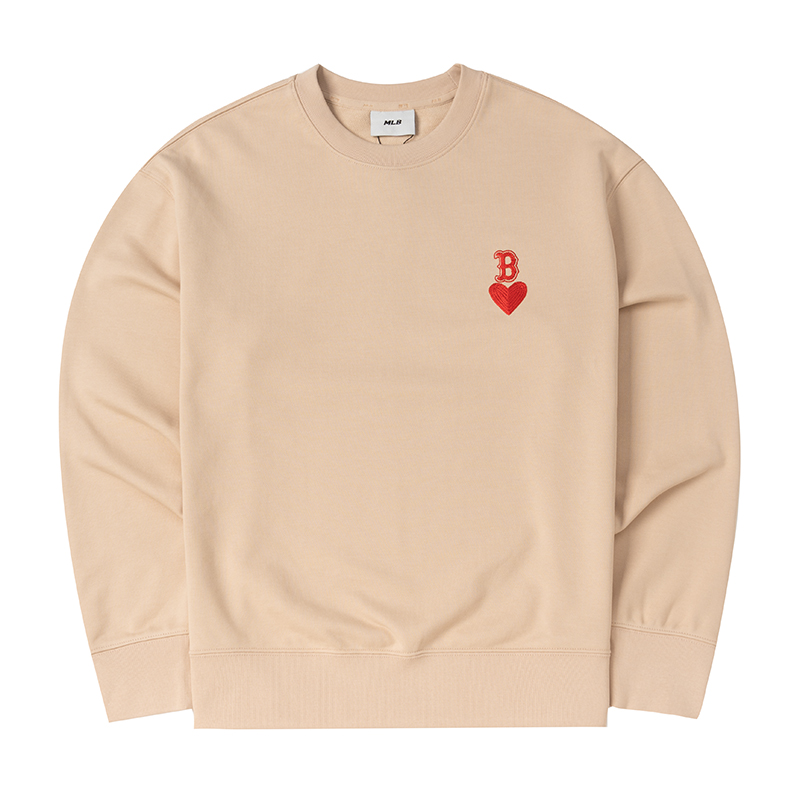 MLB美职棒男装女装长袖套头衫2025秋新款情侣卫衣运动服3AMTH9144