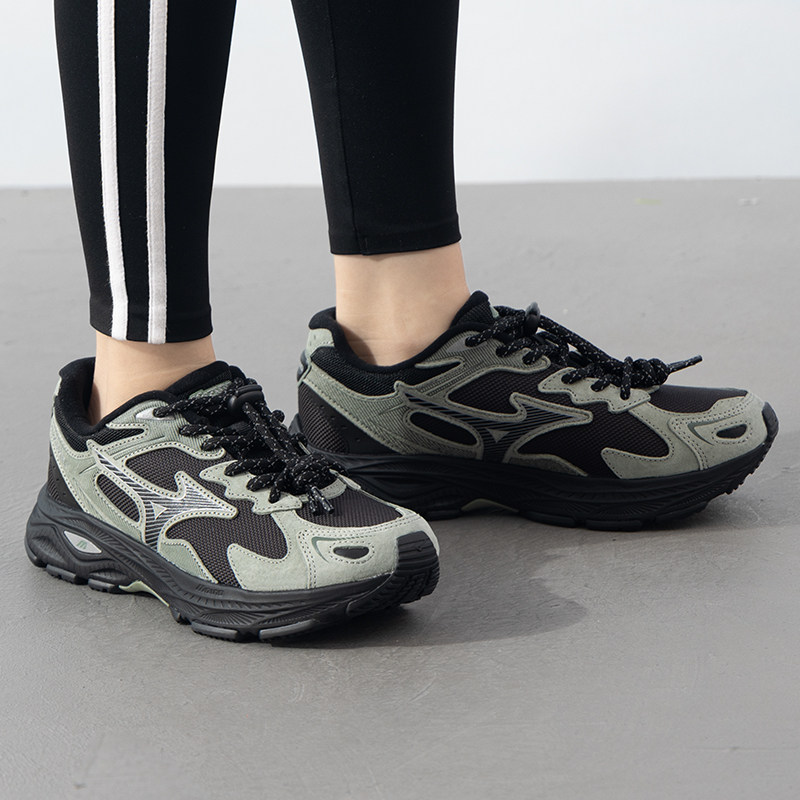 美津浓男鞋女鞋跑步鞋25秋新款运动鞋低帮健身训练鞋D1GH2435-02