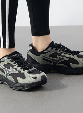 美津浓男鞋女鞋跑步鞋25秋新款运动鞋低帮健身训练鞋D1GH2435-02