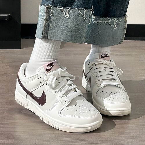 NIKE耐克女鞋26冬新款运动鞋DUNK米白低帮复古休闲板鞋IM6026-121