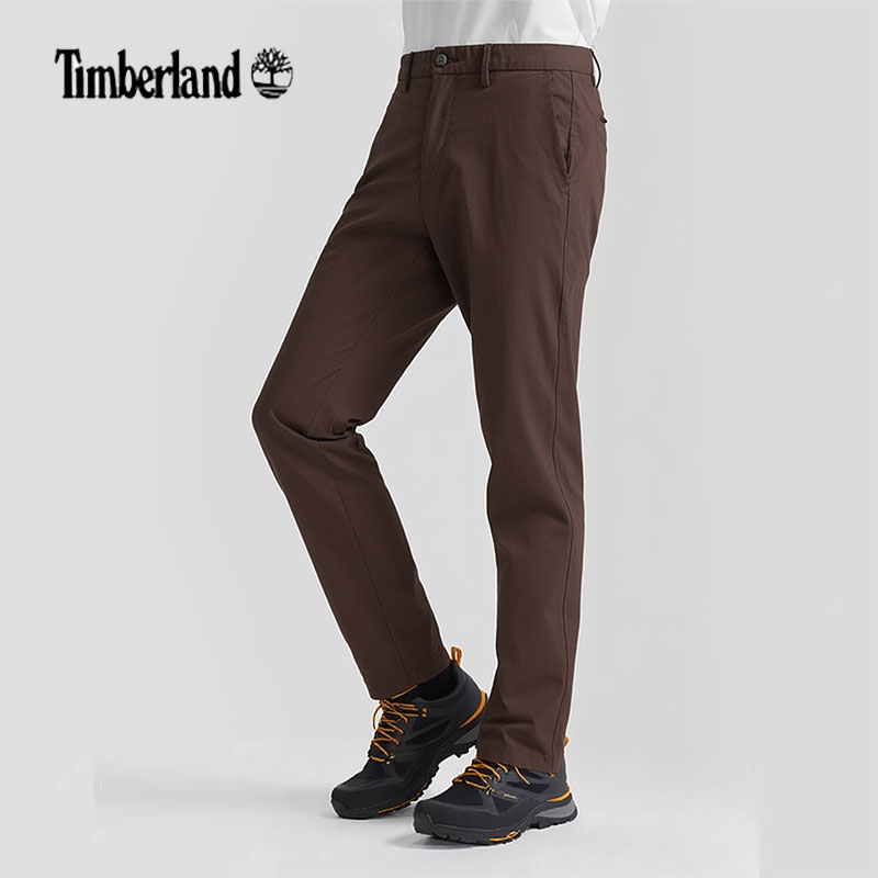Timberland添柏岚官方男裤长裤商务休闲通勤修身运动休闲裤A2BYY