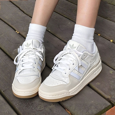 阿迪达斯三叶草男鞋女鞋春季新款FORUM LOW运动鞋休闲板鞋 ID6858