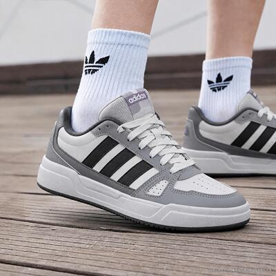 Adidas阿迪达斯板鞋休闲鞋男鞋秋季新款厚底运动鞋女鞋板鞋HQ9336