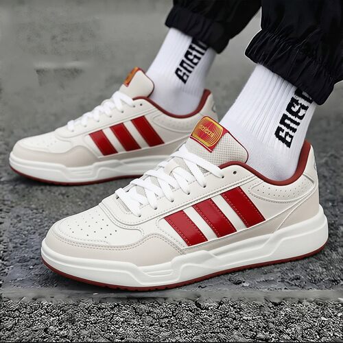 adidas阿迪达斯情侣低帮板鞋26新款男女白色休闲鞋运动鞋KI1502