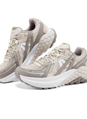 斯凯奇新款男子轻质厚底老爹鞋复古拼接休闲运动鞋 232740-NTGR