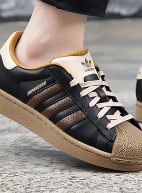 adidas阿迪达斯三叶草男女鞋新款SUPERSTAR贝壳头运动鞋JP9187