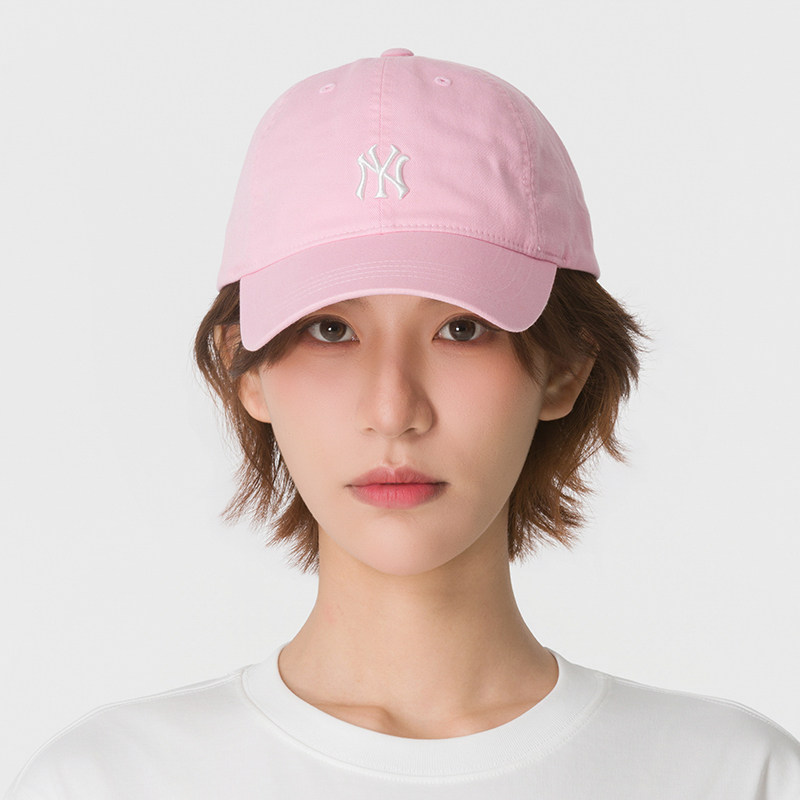 MLB粉色棒球帽子男帽女帽休闲帽26新款遮阳帽跑步运动帽7ACP7704N图片