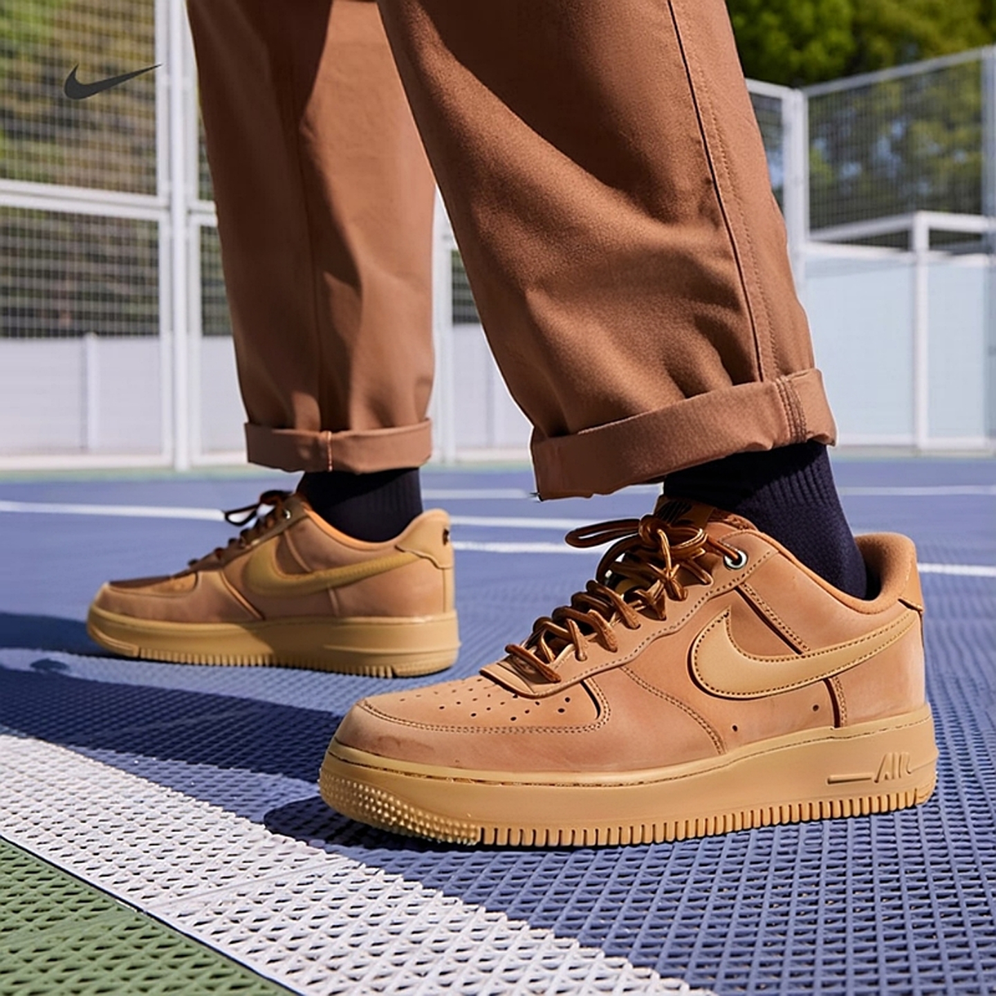 NIKE耐克男鞋板鞋空军一号AIR FORCE 1低帮运动休闲鞋 CJ9179-200