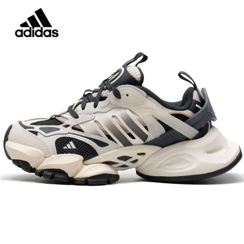 阿迪达斯男女鞋25冬季新款XLG RUNNER DELUXEFOS厚底跑步鞋JR0577