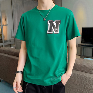 NIKE耐克短袖黑色T恤男装夏季黑色跑步运动服休闲圆领上衣FV3773