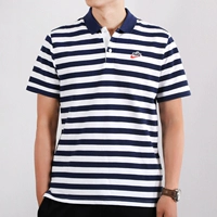 Nike nam 2019 hè mới thoáng khí thoải mái đứng cổ áo sơ mi POLO thể dục áo thun ngắn tay giản dị BQ9075 - Áo polo thể thao thun polo