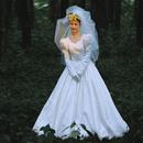 缎面高级质感主婚纱 旅拍轻婚纱复古新娘结婚长袖 2025秋冬新款 法式