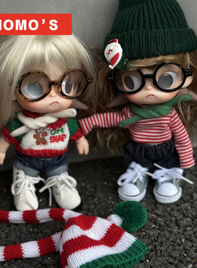 MOMOS 嘎子姐圣诞毛衣帽子鞋子zsiga向往之处1/8分molly人偶娃衣