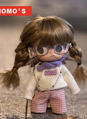 MOMOS嘎子姐粉色衣服假发zsiga向往之处1/8分molly可动人偶娃衣