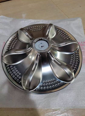 适用原装全新LG洗衣机T85FS3FD不锈钢转盘波轮盘水叶38CM