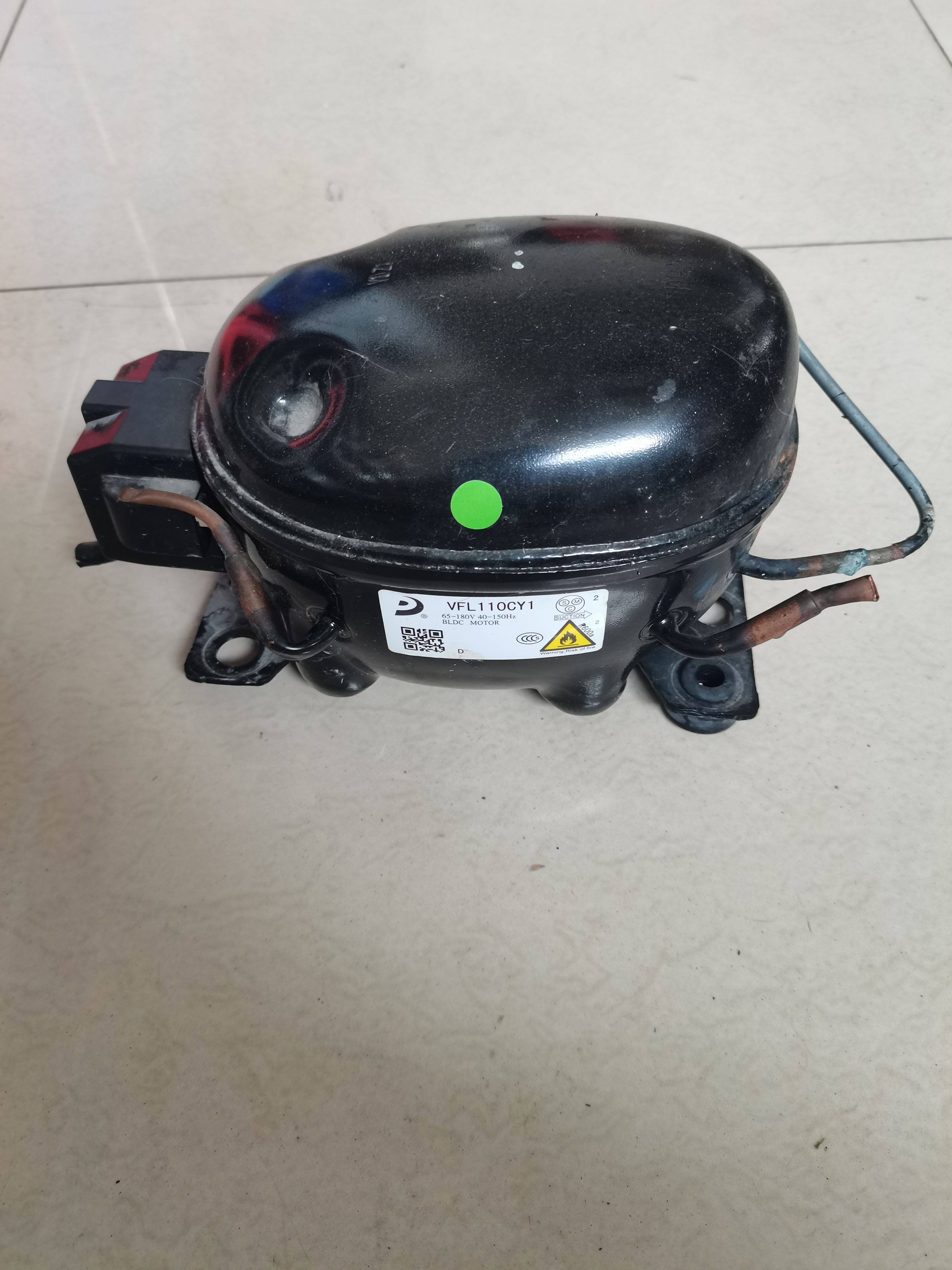 适用二手容声运损冰箱拆机压缩机VFL110CY/R600A.65-180V40-150H
