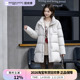 羽绒服女士小个子中长款 某鸭同款 2025冬新款 立领百搭加厚保暖外套