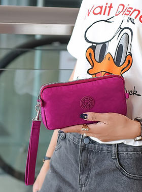 猴子包2025收纳包女包时尚轻便尼龙布小巧钱包手拿包卡包K70109