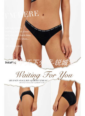 澳单 女士月经内裤 升级3号容量 窄橡筋Period Bikini款 低腰包臀