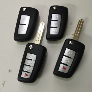 适用于经典轩逸新阳光启辰R50骊威骐颐达NV200折叠钥锁匙遥控器壳