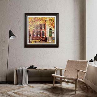 【美国正版】Galison进口拼图邻里之秋500片成人节日礼物玩具解压