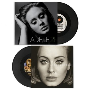 唱片封套音乐主题装 饰摆件现代复古仿真黑胶唱片电视柜拍照道具