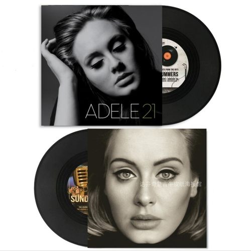 唱片封套音乐主题装饰摆件