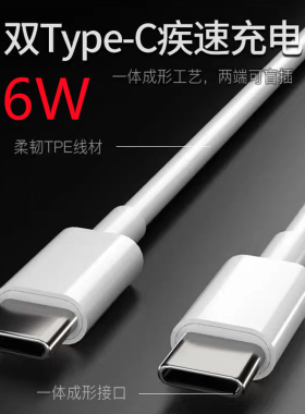 适用苹果15maxipadpro11平板电脑Air4数据线双头typec充电线66W批