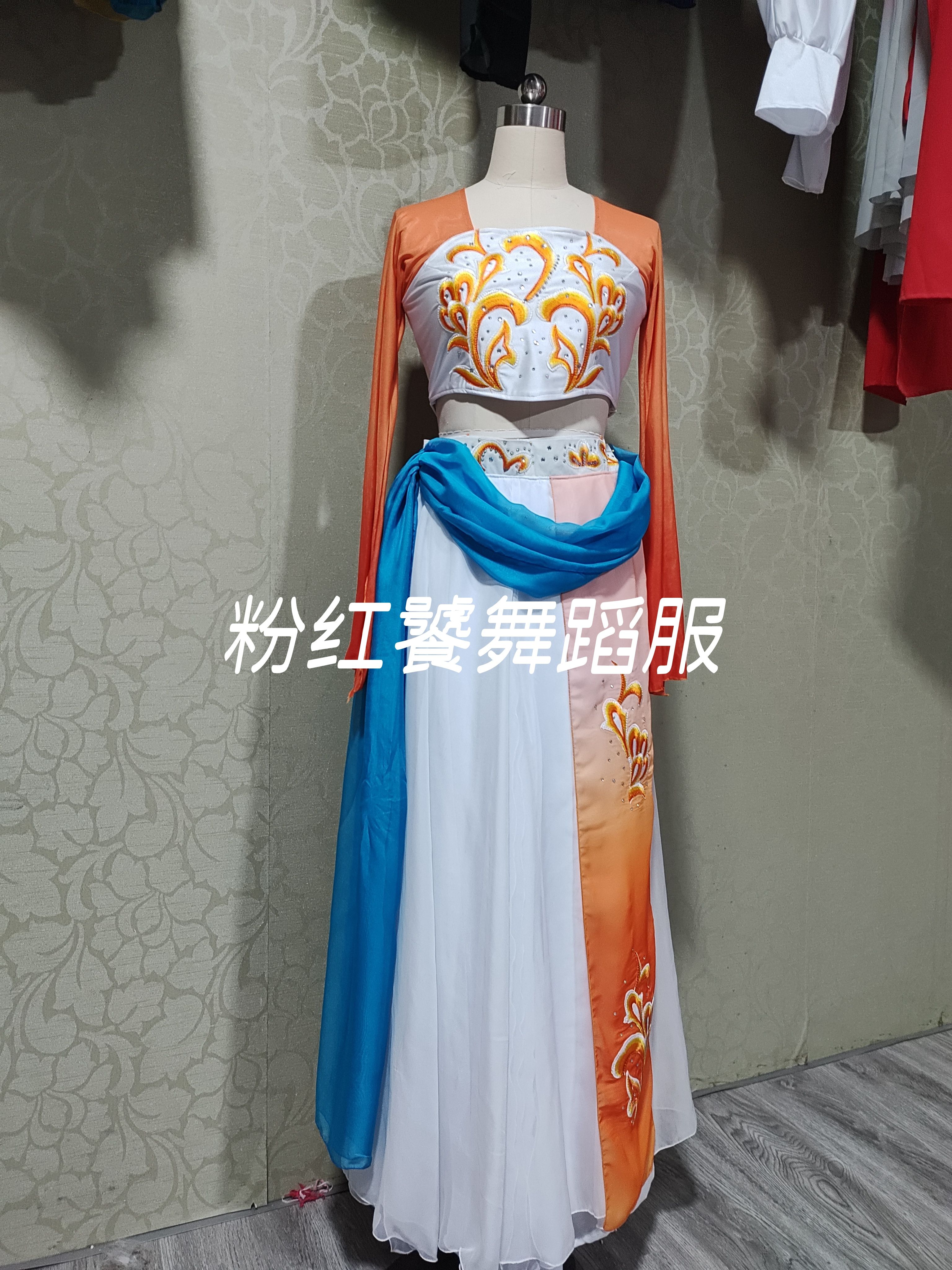 2025豆蔻梢头舞台演出服古典艺考