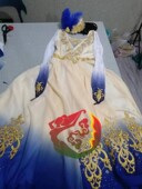 新疆舞大裙摆少数民族舞服头饰中考维吾尔族舞蹈服演出服艺考级