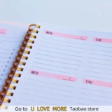 Планировщик повестки дня Nory Weekly Planner привычка S