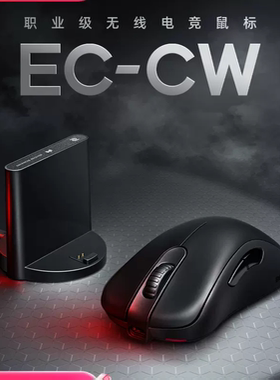 ZOWIE卓威无线鼠标EC-dW电竞双模CSGO吃鸡游戏人体工学充电鼠标