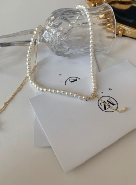 复古时尚风项链木子同款