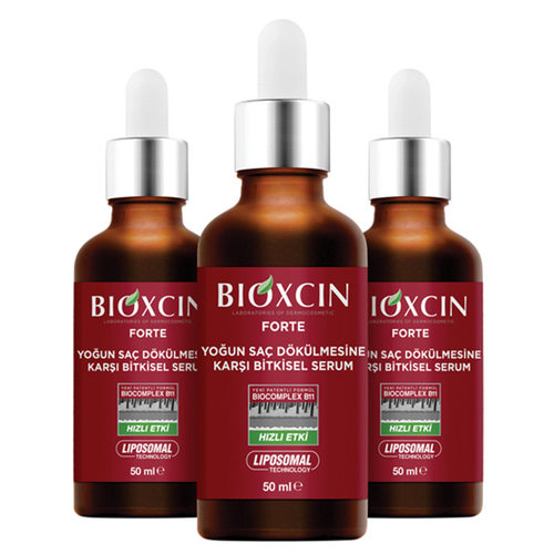 土耳其BIOXCIN护发 防脱 植物生发精华液50ML*3瓶装 现货