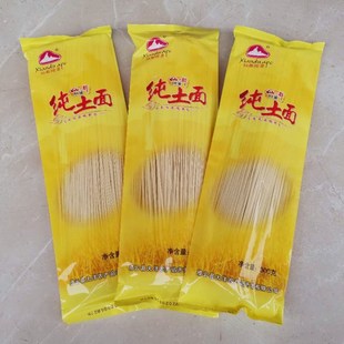 缙云土面 乡村面条 仙都阿婆土面条300克袋包装