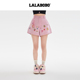 趣味贴纸裤 子 夏新款 女原创潮牌热裤 商场同款 LALABOBO25年短裤