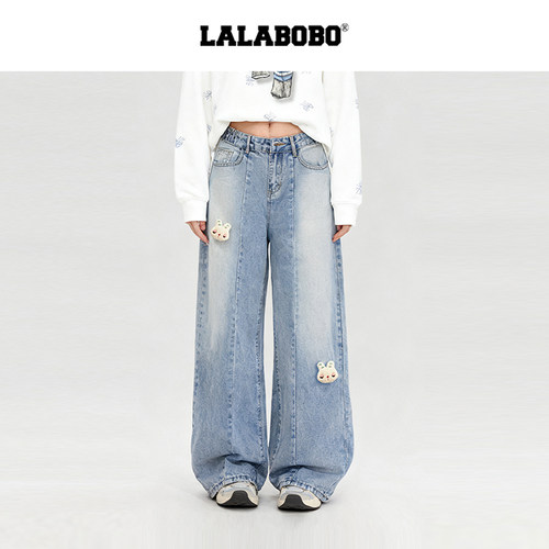 LALABOBO立体小兔弯刀裤