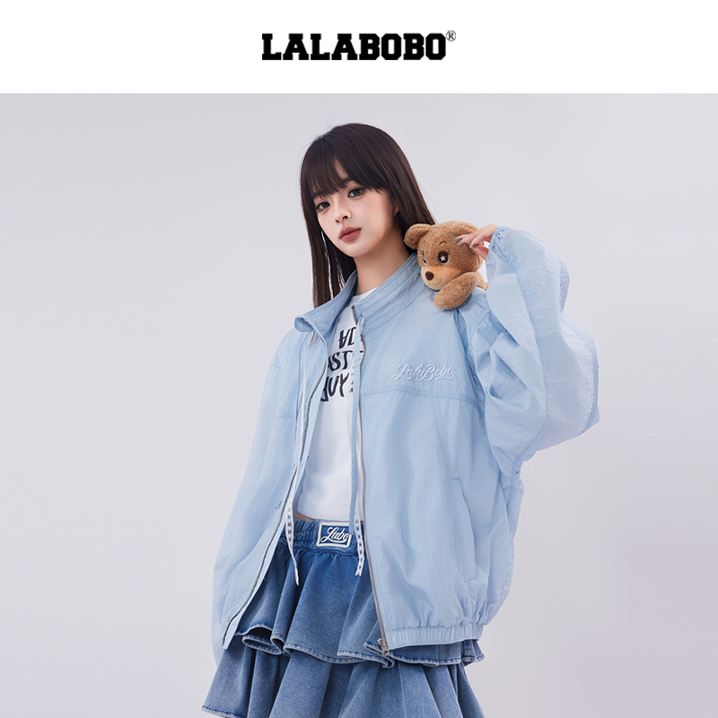 LALABOBO立体熊梭织外套