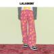 满印花星星阔腿裤 女原创新款 LALABOBO26年夏长裤 子 卓沅同款